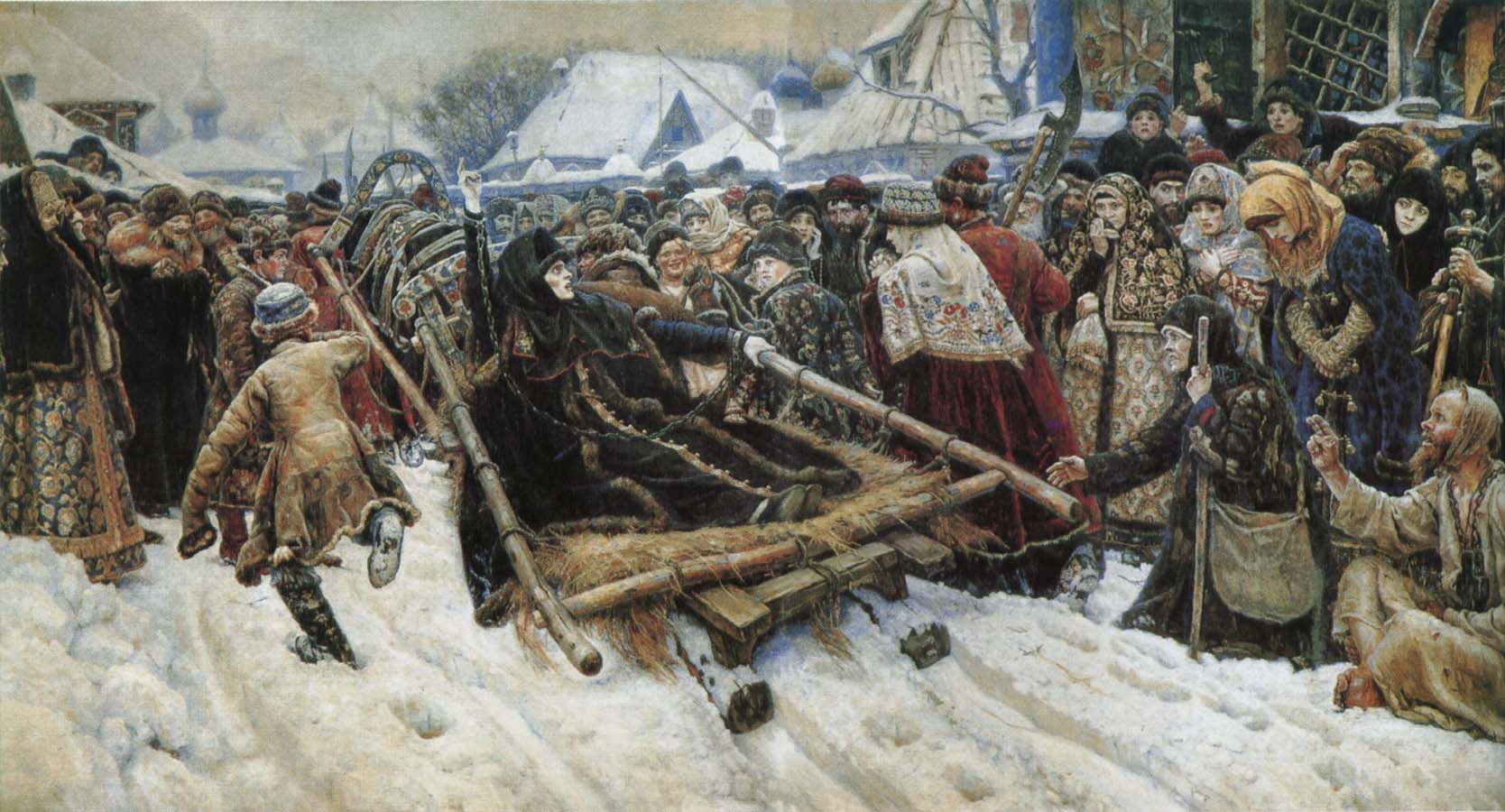 Vasily Surikov Mo Luozuo her aristocratic women